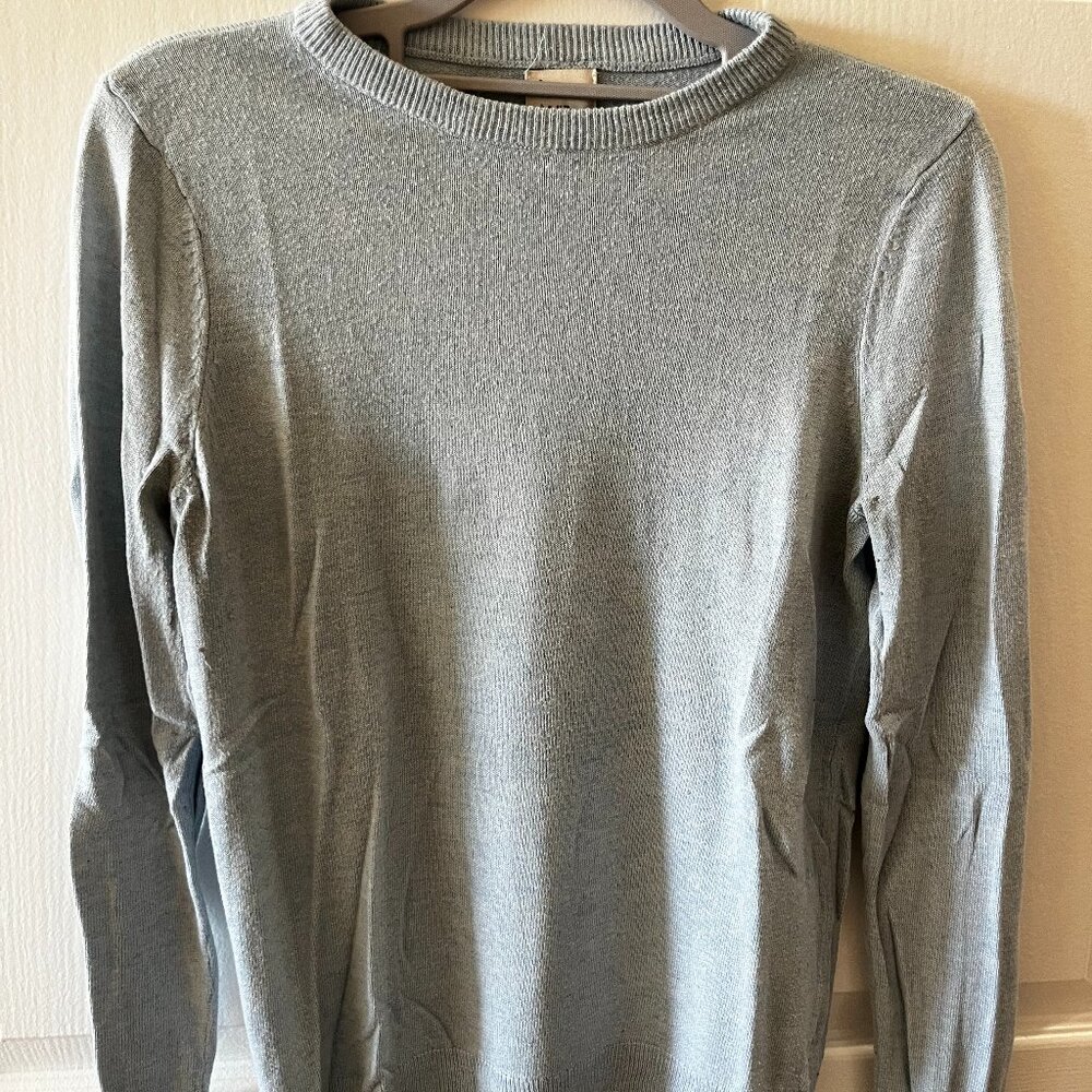 A New Day Grey Long Sleeve Soft Sweater